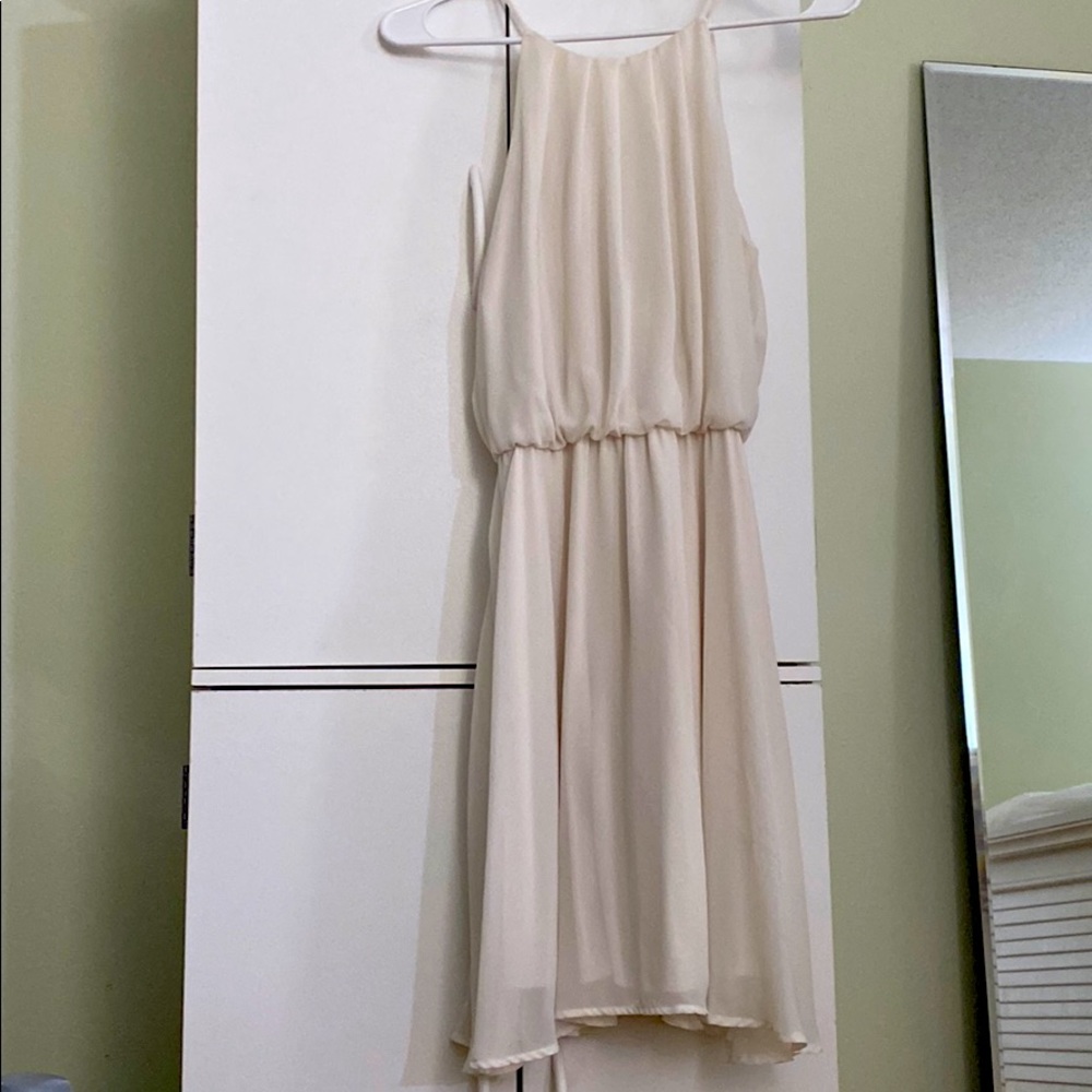 Off-White Cocktail Dress